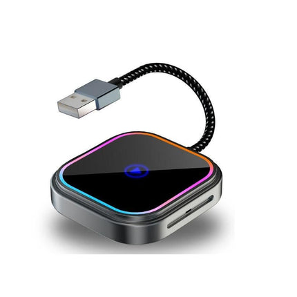 Wireless CarPlay Adapter for Car USB to Type-C Plug and Play Compatible with iPhone