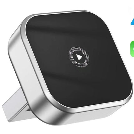 2 in 1 Wireless CarPlay and Android Auto Adapter Plug and Play Carplay Adapter
