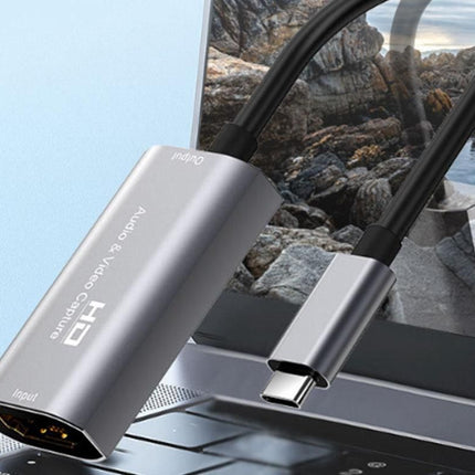 Video Capture Card USB3.0 HDMI to USB C Audio Capture Card for Gaming Live Streaming Video Recorder