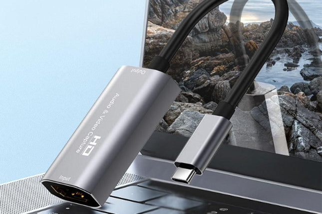 Video Capture Card USB3.0 HDMI to USB C Audio Capture Card for Gaming Live Streaming Video Recorder – product detail
