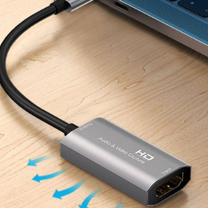 Video Capture Card USB3.0 HDMI to USB C Audio Capture Card for Gaming Live Streaming Video Recorder