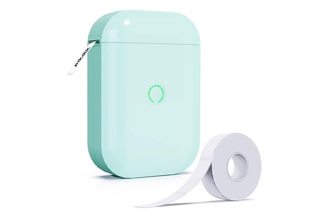 Wireless Bluetooth Label Maker Machine with Label Tape Mini Sticker Maker-Green V1263-JX-6378
