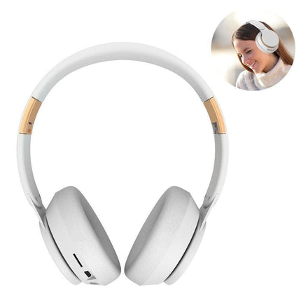 Wireless Headphones - Foldable Stereo - Bluetooth Over Ear Headset with Mic for Sports/Computer