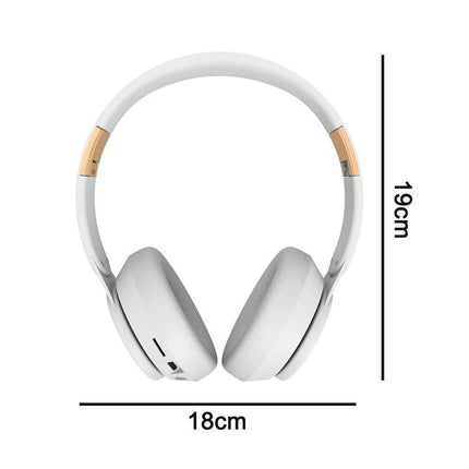 Wireless Headphones - Foldable Stereo - Bluetooth Over Ear Headset with Mic for Sports/Computer