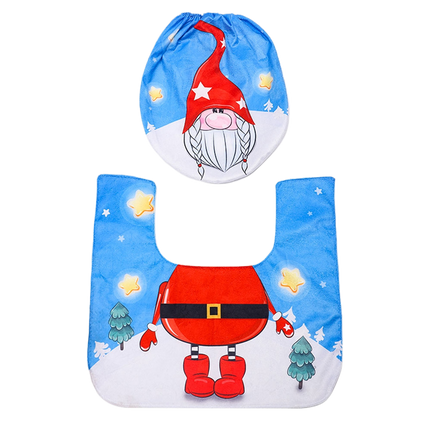 Christmas Toilet Mat Pad Kit-B