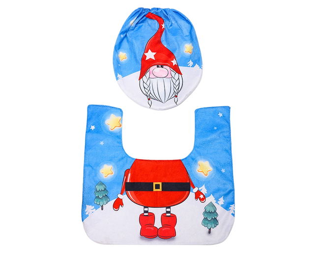 Christmas Toilet Mat Pad Kit-B V1263-JX-642