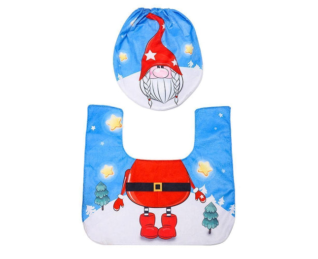 Christmas Toilet Mat Pad Kit-B – product detail