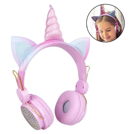 Wireless Headphones - Adjustable Headband - Bluetooth Over On-Ear Headset