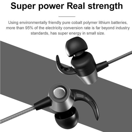 Bluetooth In-Ear Headphones - Stereo Sound - Wireless Sports Earbuds with 8-10 Hours Playtime