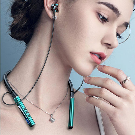Hanging Neck Earphones - High Sound Quality - Wireless Bluetooth Headset for Gaming