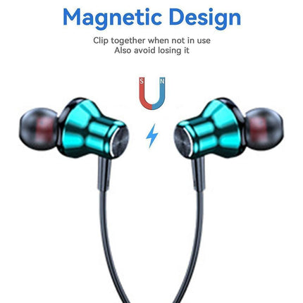 Hanging Neck Earphones - High Sound Quality - Wireless Bluetooth Headset for Gaming