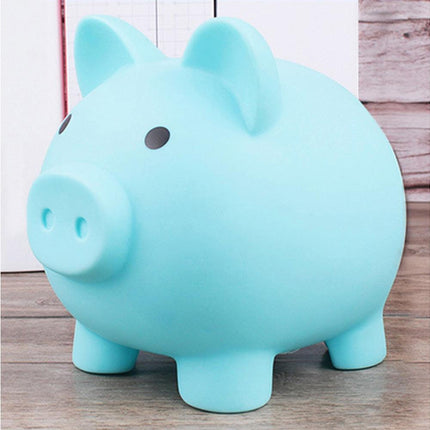 Christmas Cartoon Pig Shaped Money Saving Box Bank Coins Storage Case Home Decor-Yellow L