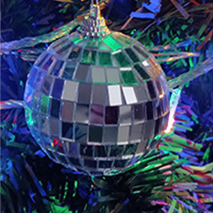 Silver Reflective Balls-Silver 10cm