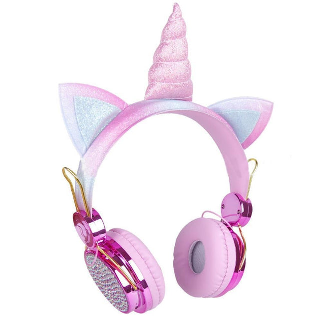 Wireless Headphones - Adjustable Headband - Bluetooth Over On-Ear Headset