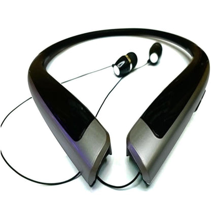 Bluetooth Headphone,Wireless Neckband Headset with Retractable Earbuds