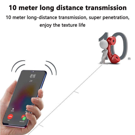 Bluetooth Headphone,Wireless Neckband Headset with Retractable Earbuds