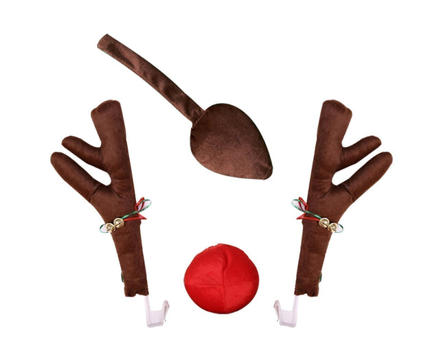 Car Deer Antlers Fabric Decoration-Brown – product detail