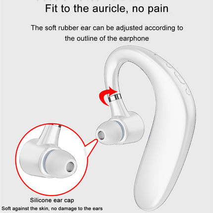 Wireless Bluetooth Earpiece V5.0 35 Hrs Talktime Hands-Free Earphones.