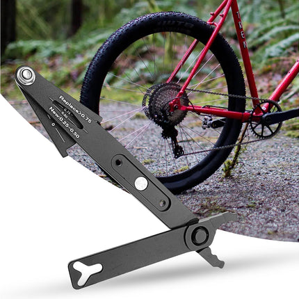 Chain Wear Detection Tool Ergonomic Design High Strength Bike Chain Buckle Removal Plier with Scale for Mountain Bike