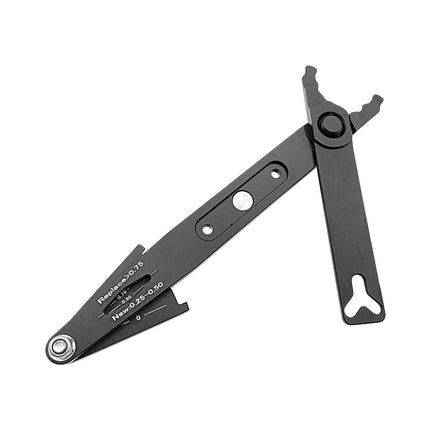 Chain Wear Detection Tool Ergonomic Design High Strength Bike Chain Buckle Removal Plier with Scale for Mountain Bike