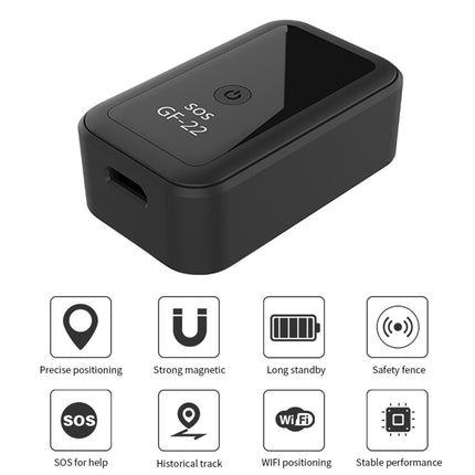 GF-22 Locate Locator Wireless Intelligent Precise Positioning Car Motorcycle Anti-theft Tracker