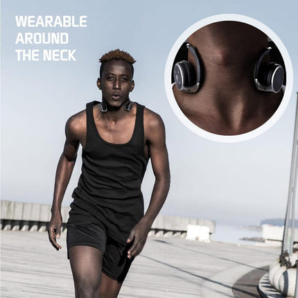 Small Bluetooth Headphones Wrap Around Head-Sports Wireless Headset
