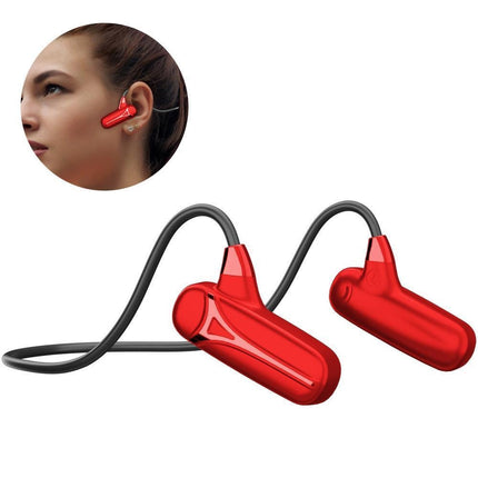 Open Ear Wireless Bone Conduction Headphones with Bluetooth Microphone