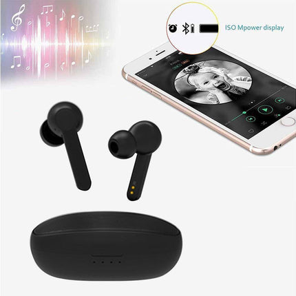 Bluetooth 5.0 Wireless Earbuds TWS Stereo Headphones with Mic