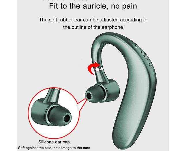 Wireless Bluetooth Earpiece V5.0 35 Hrs Talktime Hands-Free Earphones. – product detail