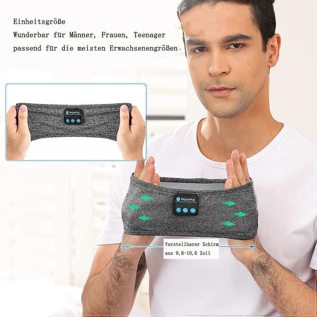 Sleep Headphones Wireless Bluetooth Sports Headband Headphones with Ultra-thin HD Stereo Speakers – product detail