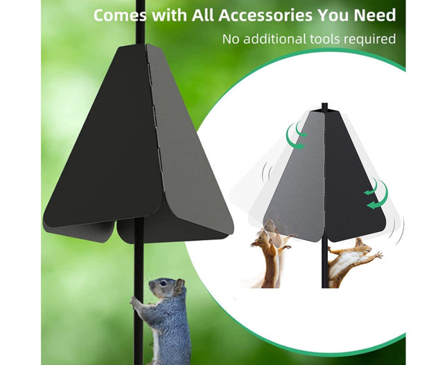 Squirrel Baffle Smooth Surface Bird Feeder Guard – product detail