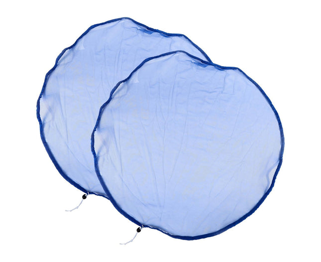 2Pcs Mesh Rain Barrel Cover