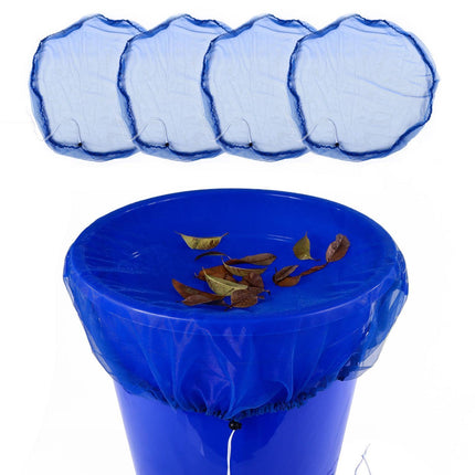 2Pcs Mesh Rain Barrel Cover - Blue