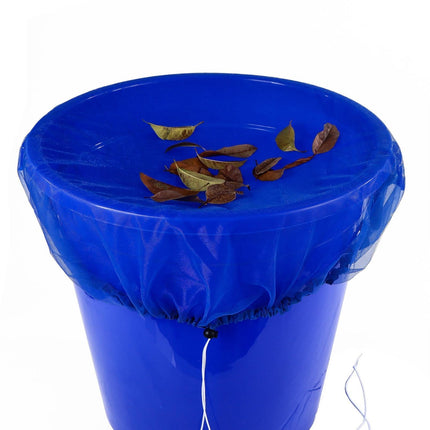2Pcs Mesh Rain Barrel Cover - Blue