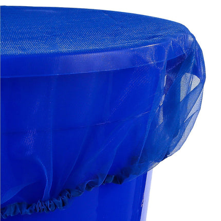 2Pcs Mesh Rain Barrel Cover - Blue