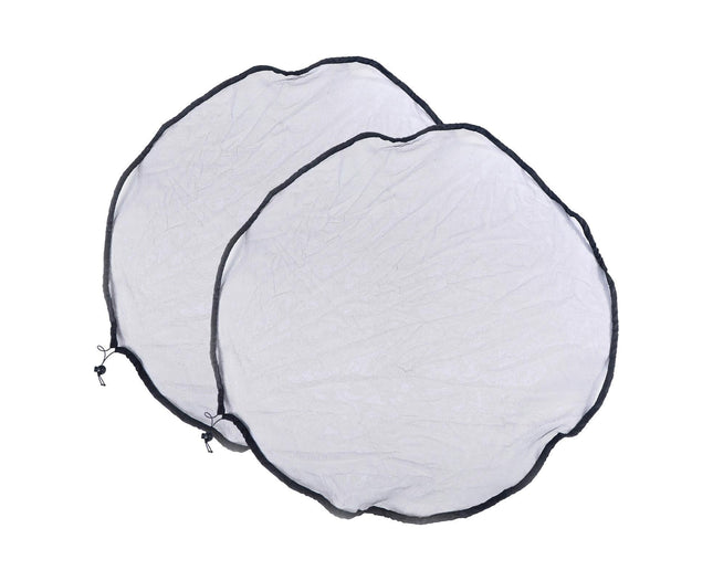 2Pcs Mesh Rain Barrel Cover