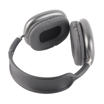 Wireless Bluetooth Headphones Dual Headset Stereo Retractable Comfortable Wireless Headset Black