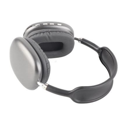 Wireless Bluetooth Headphones Dual Headset Stereo Retractable Comfortable Wireless Headset Black