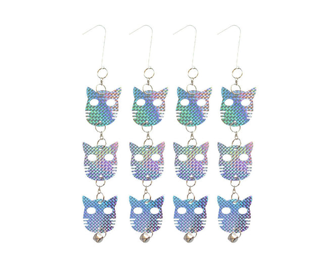 4Pcs Owl Bird Repellent Reflective Discs – product detail