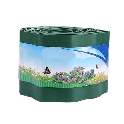 Garden Fence Wavy Design Edging Border - 10cm