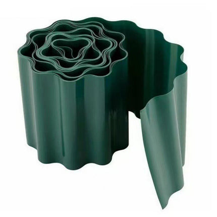 Garden Fence Wavy Design Edging Border - 10cm