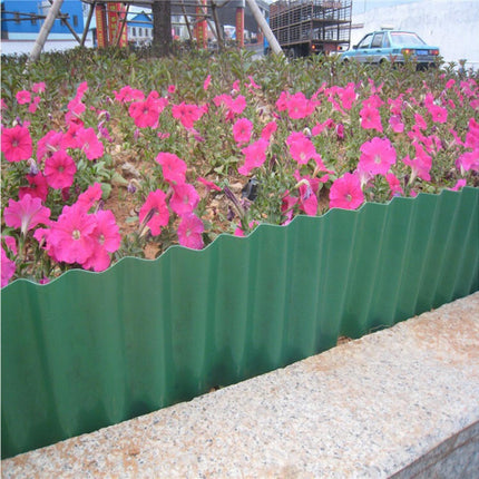 Garden Fence Wavy Design Edging Border - 10cm