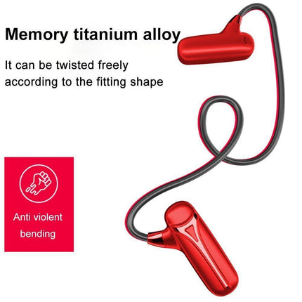 Bone Conduction Headphones - Lightweight Sports - Waterproof Bluetooth 5.0 Headset with Mic