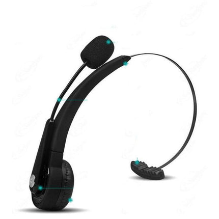 Comfort-Fit,Foldable Headset with Flexible Noise-Cancelling Microphone