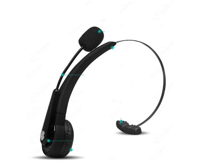 Comfort-Fit Foldable Headset with Flexible Noise-Cancelling Microphone – product detail