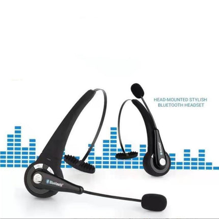 Comfort-Fit,Foldable Headset with Flexible Noise-Cancelling Microphone