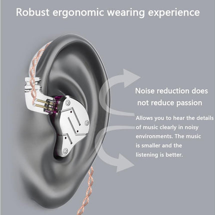 In Ear Monitor Headphone - HiFi Sound - Balanced Armatures for Musicians (No Mic)