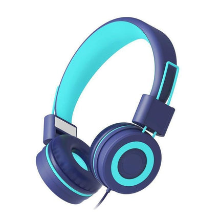 babies Headphones-Foldable Stereo Tangle-Free 3.5mm Jack on-Ear Headset