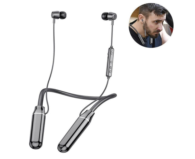 Bluetooth Headphones Neckband Built-in Noise Cancelling Microphone – product detail
