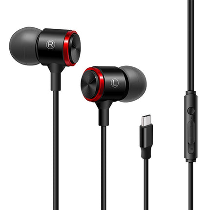 In-Ear Headphones - Type-C Connection - Wired Earphones with Mic and Noise Isolating Sound